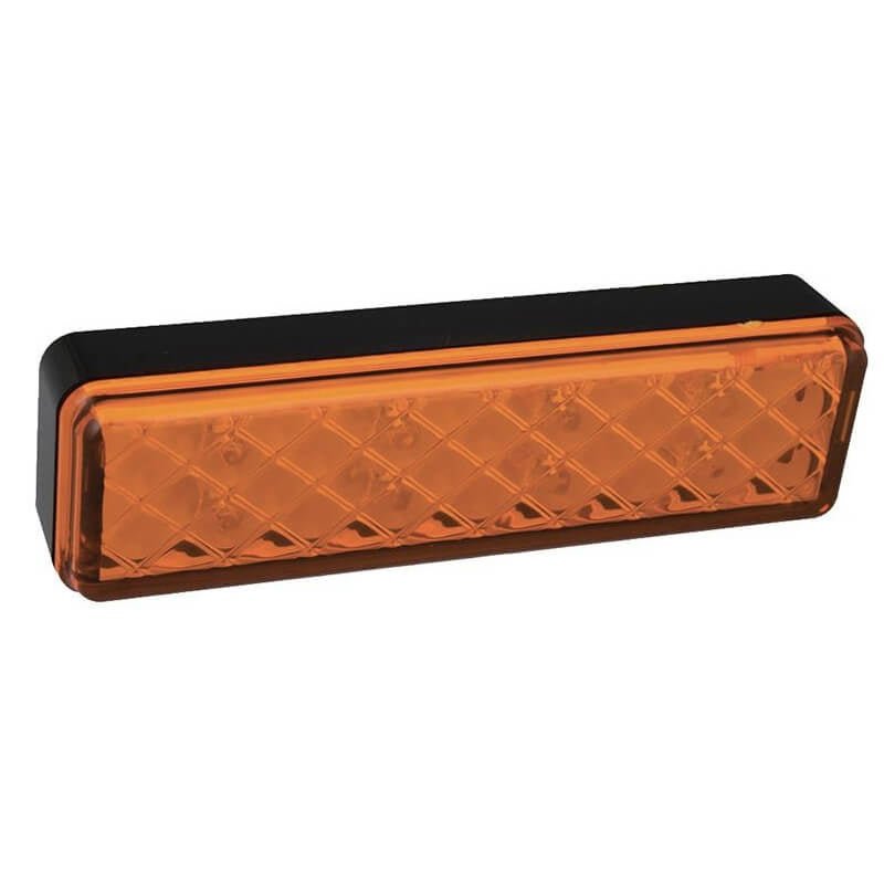 LED Blinklicht slimline | 12-24V | 0,18m Kabel