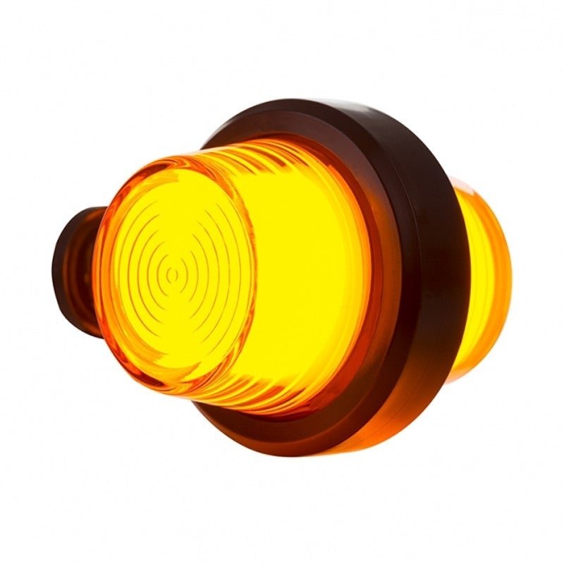 LED-Pendelleuchte amber | kurzer Griff | mattierte Linse | 12-24V
