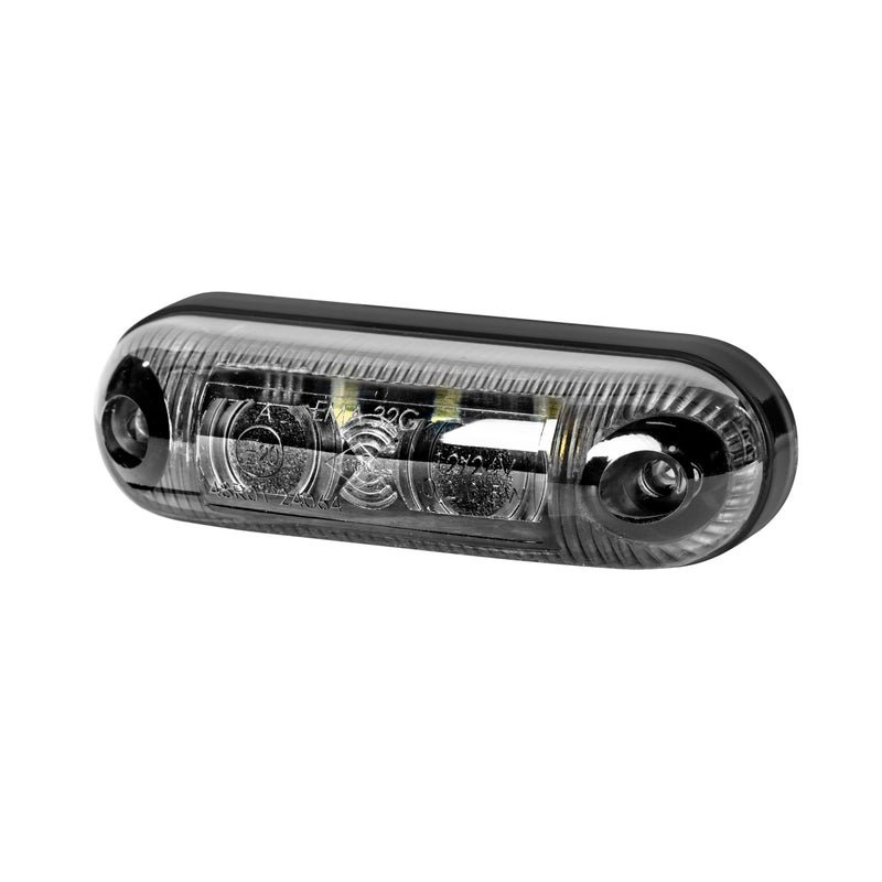 Feu de position LED orange 12/24V | câble 50cm