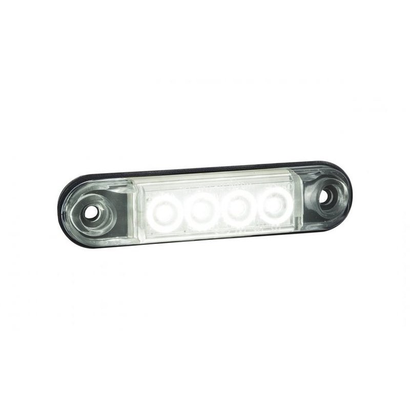 LED Positionsleuchte amber mit Bügel | 12-24V | 50cm Kabel