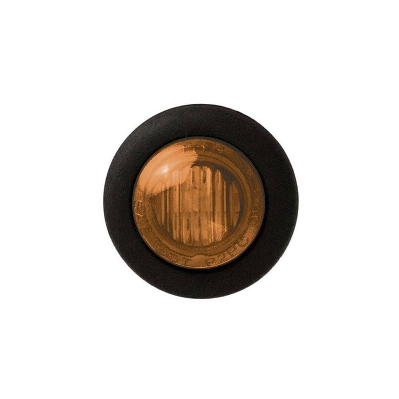 Feu de position LED de couleur ambre | 12-24V | câble de 20cm