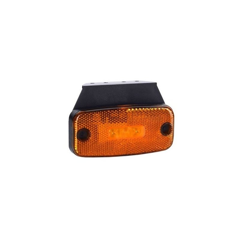 LED markeringslicht amber | 12-24V | 45cm. kabel