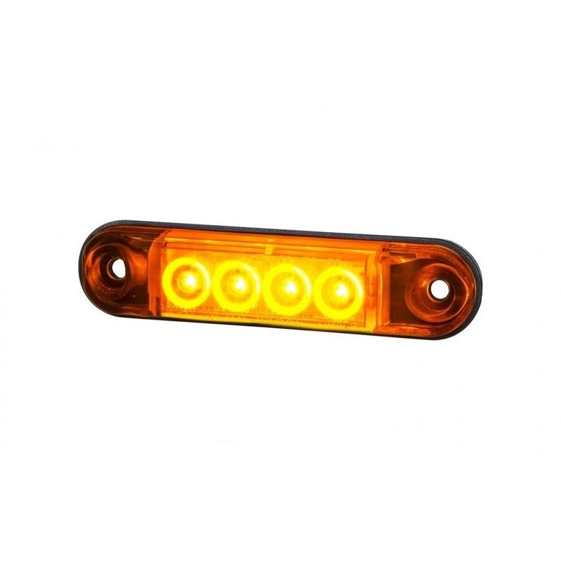 LED marker light amber | 12-24V | 50cm. cable