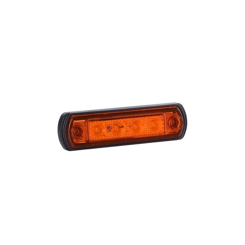 Feu de position LED orange | 12-24V | câble de 50cm.