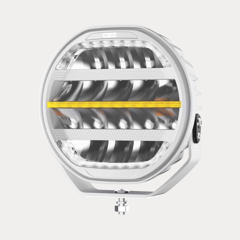EXTRALIGHT OZZ XR3 P9" R65 WHITE WITH WARNING LIGHT 10-35