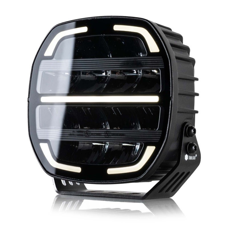 LED Fernscheinwerfer darklook/schwarz 12-24V / 12.000lm