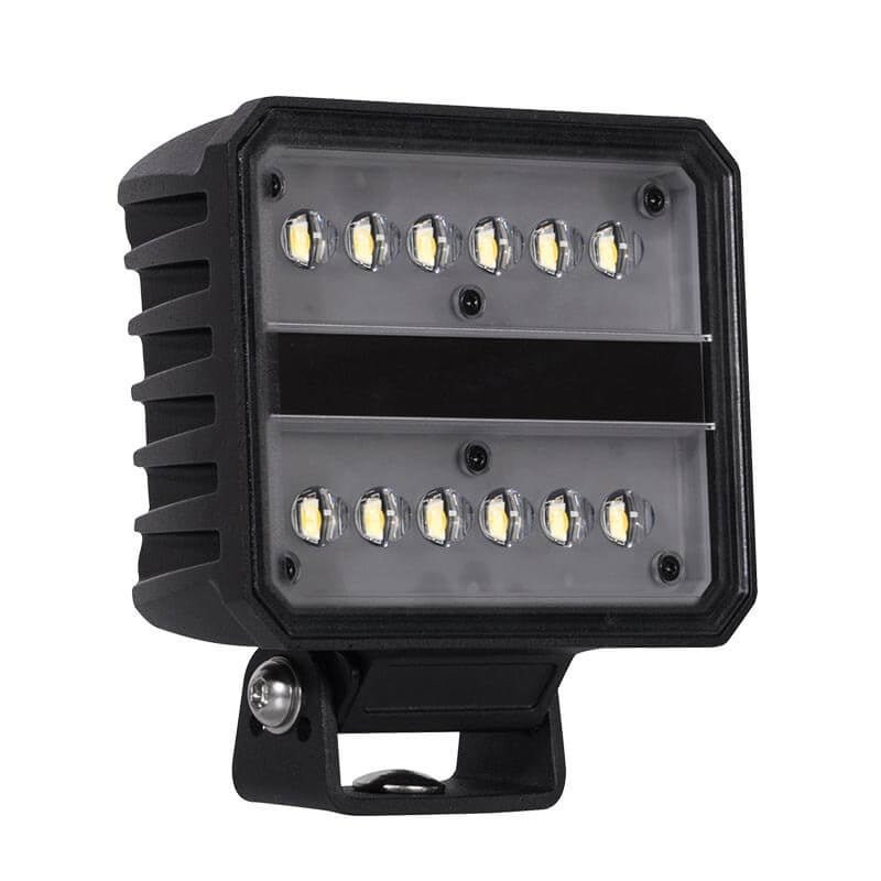Feu de travail LED | 6200 lumens | 60 watts | IP69K | connecteur intégré Deutsch