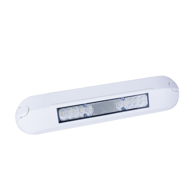 Feu de travail LED latéral 4000K, 1000lm, boîtier blanc, 24V