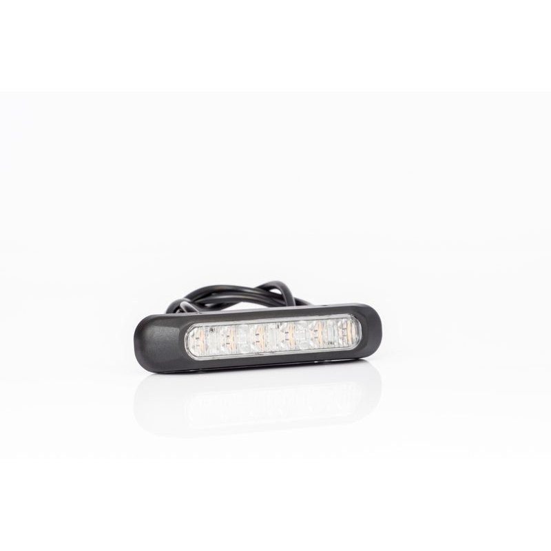 R65 LED warning lights 6 LEDs Amber | 10-30V