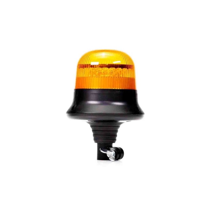 R65 Gyrophare LED, double flash, fixation sur tige DIN, 24V