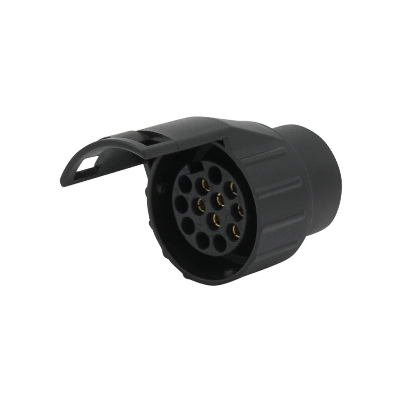 Mini-Adapter auto 7-polig - Anhänger 13-polig (Jäger System)