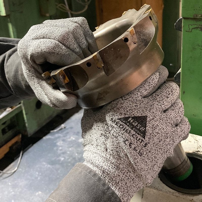 cut resistant assembly glove hightech HPPE-vezels (13 gauge) size 11