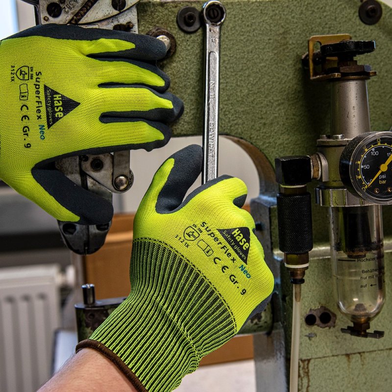 Montagehandschuhe polyester (13 gauge) Größe 10