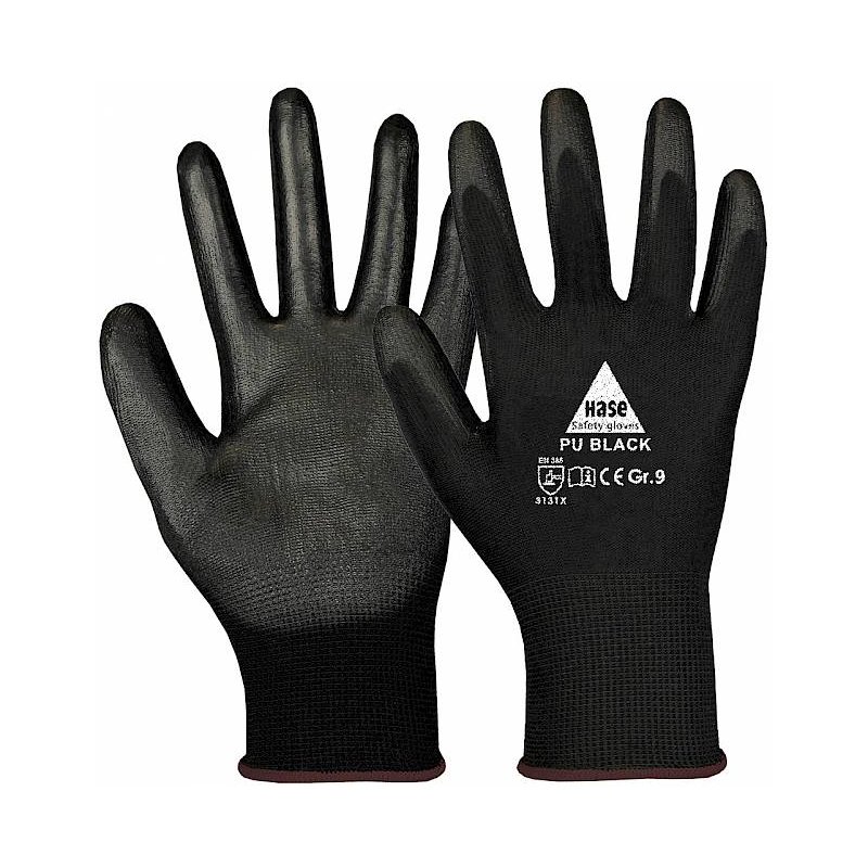 assembly gloves polyester (13 gauge) size 10