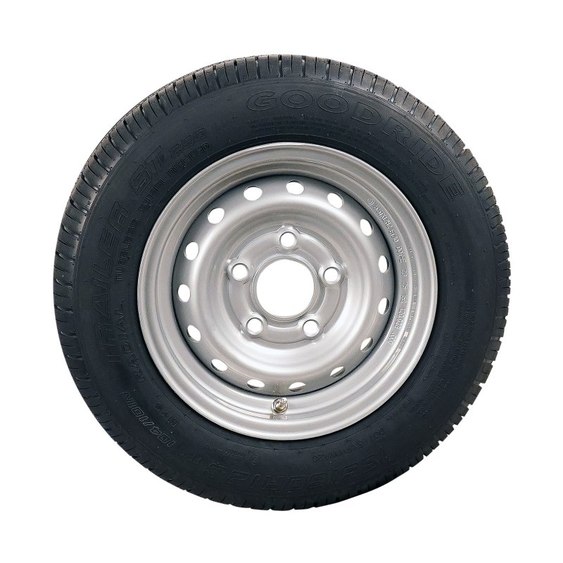 pneu pneu + roue 185/60 R12C ST290 M+S 5½Jx12H2 104/101 N ET30 67/112/5 métal gris argent