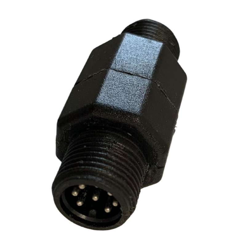 raccord connecteur femelle prêt à l'emploi À 8 pôles 34x18mm