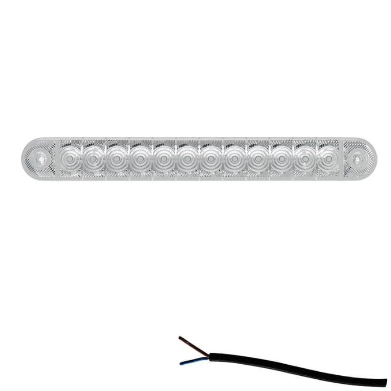 Feu de position LED blanc | 12-24V | 50cm. cable