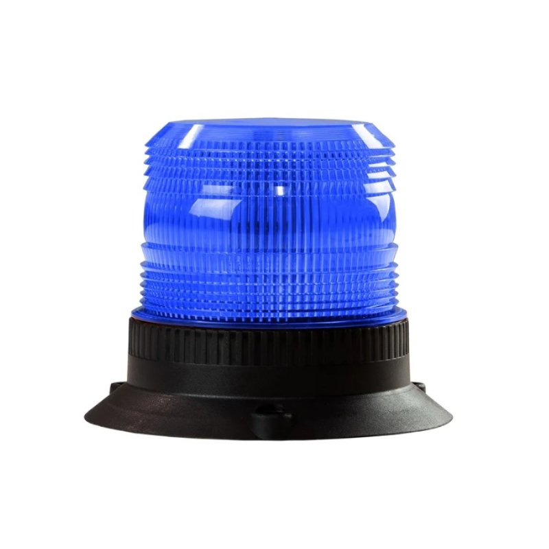 gyrophare LED bleu 12/24V extrémité ouverte