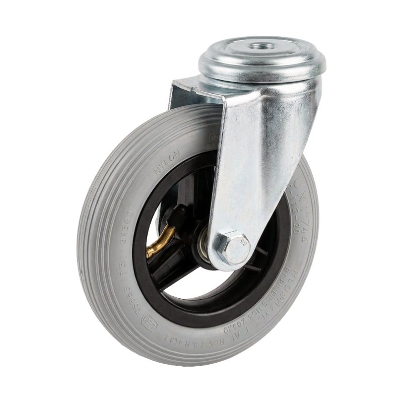 Lenkrolle 150mm serie 62 ᠆ 91 Rückenloch Kugellager