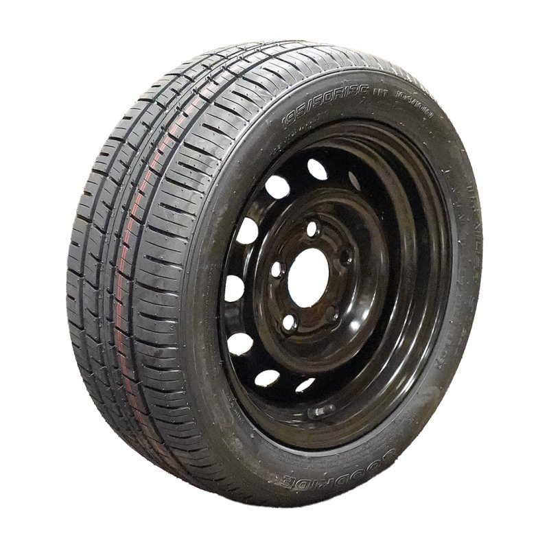 Komplettrad 195/50 R13C 6Jx13H2 ET30 67/112/5 Stahl ST290 M+S Schwarz