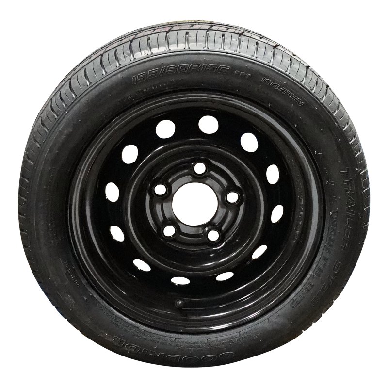 Komplettrad 195/50 R13C 6Jx13H2 ET30 67/112/5 Stahl ST290 M+S Schwarz