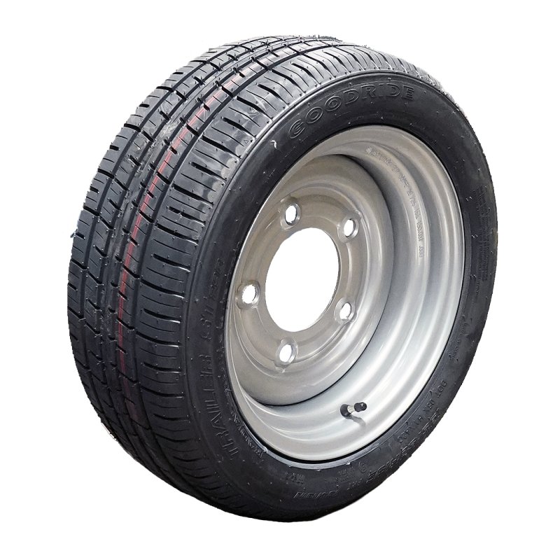 air tire + wheel 195/50 R13C 6Jx13H2 ET7 115/165.1/5 steel ST290 M+S silver grey