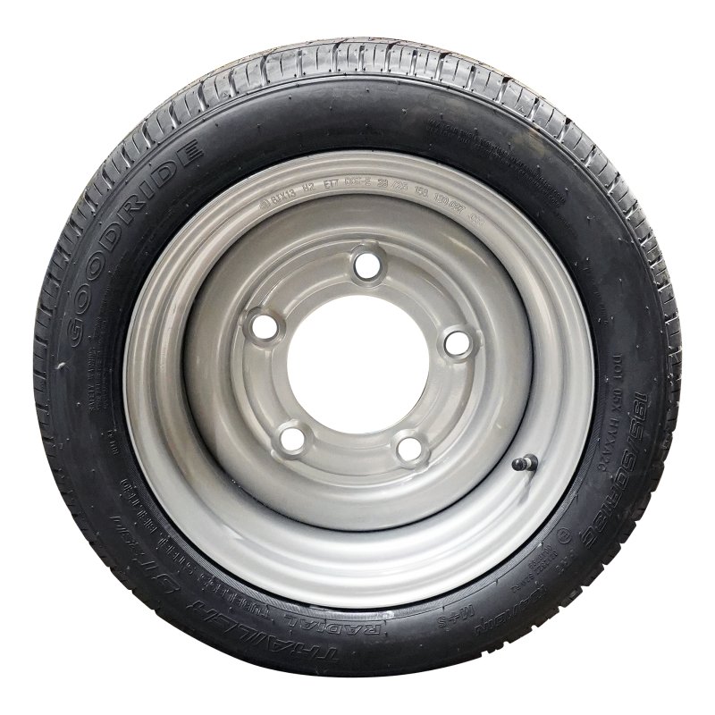 air tire + wheel 195/50 R13C 6Jx13H2 ET7 115/165.1/5 steel ST290 M+S silver grey