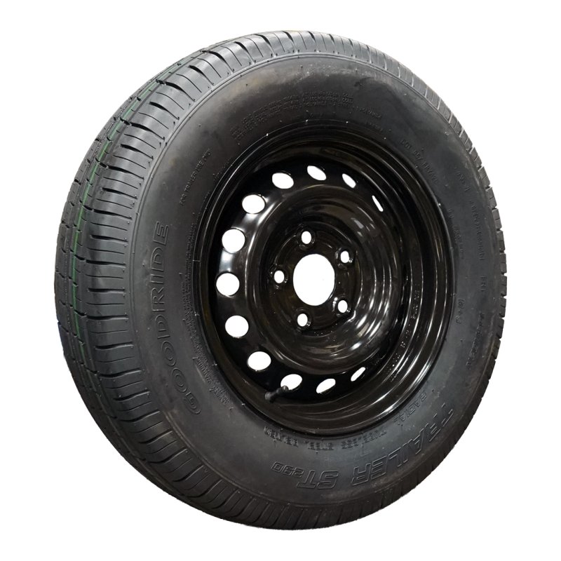 pneu + roue 195/70 R14 5½Jx14H2 ET30 66,5/112/5 métal ST290 M+S noir