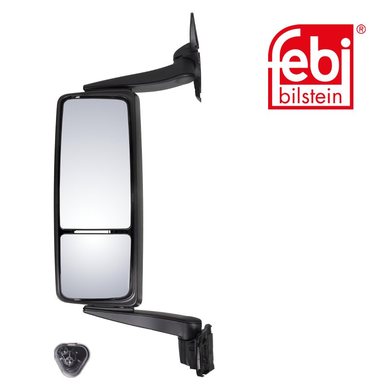 Mirror System Main Rear View Mirror and Wide-Angle Mirror