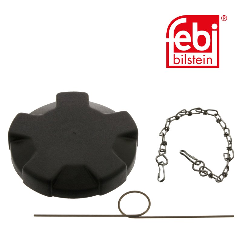 Tankdeckel mit Kette, unbelüftet