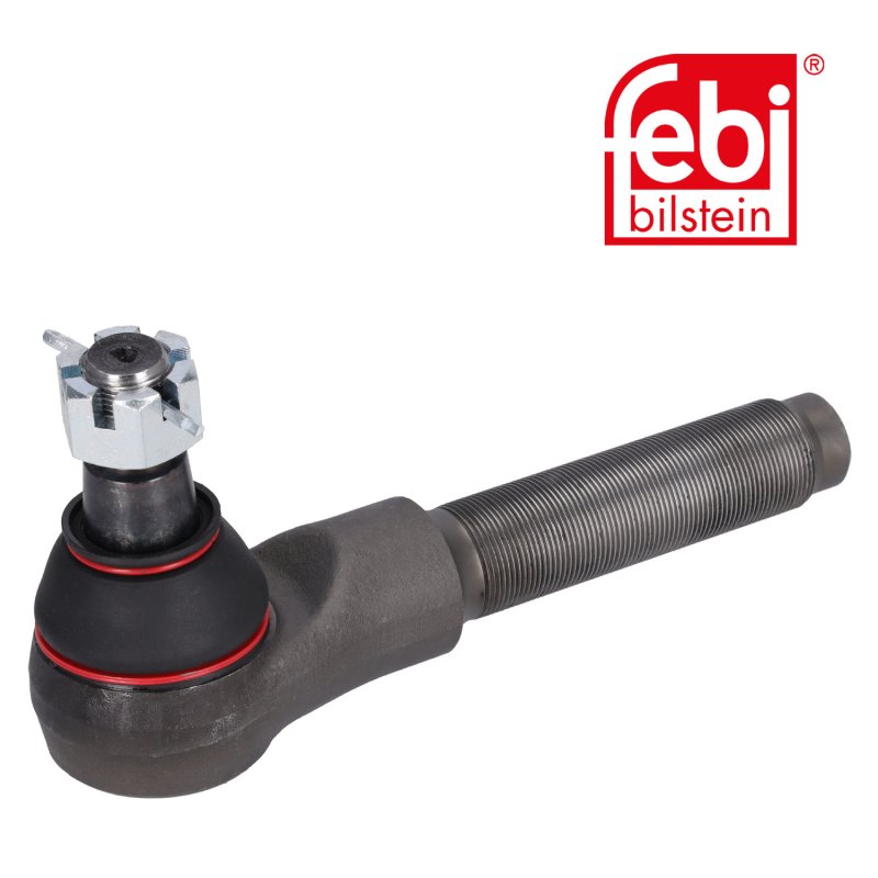 Tie Rod / Drag Link End with castle nut and cotter pin
