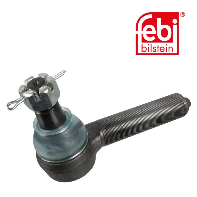 Tie Rod / Drag Link End with castle nut and cotter pin