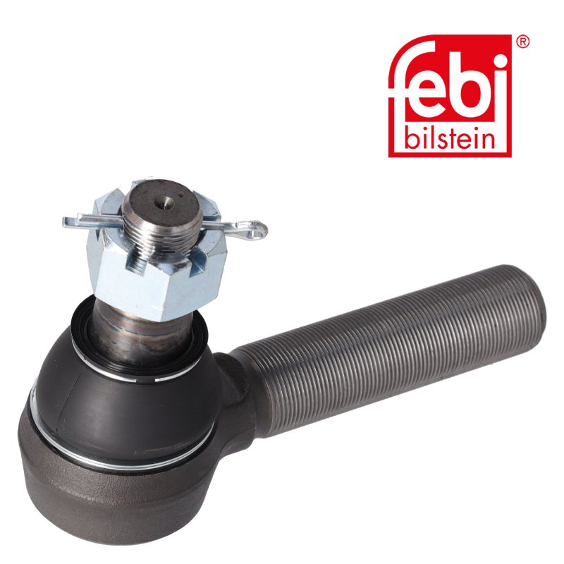 Tie Rod / Drag Link End with castle nut and cotter pin