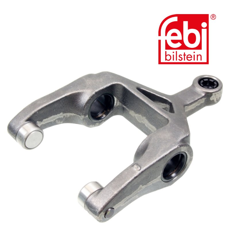 Clutch Release Fork with premounted add-on material