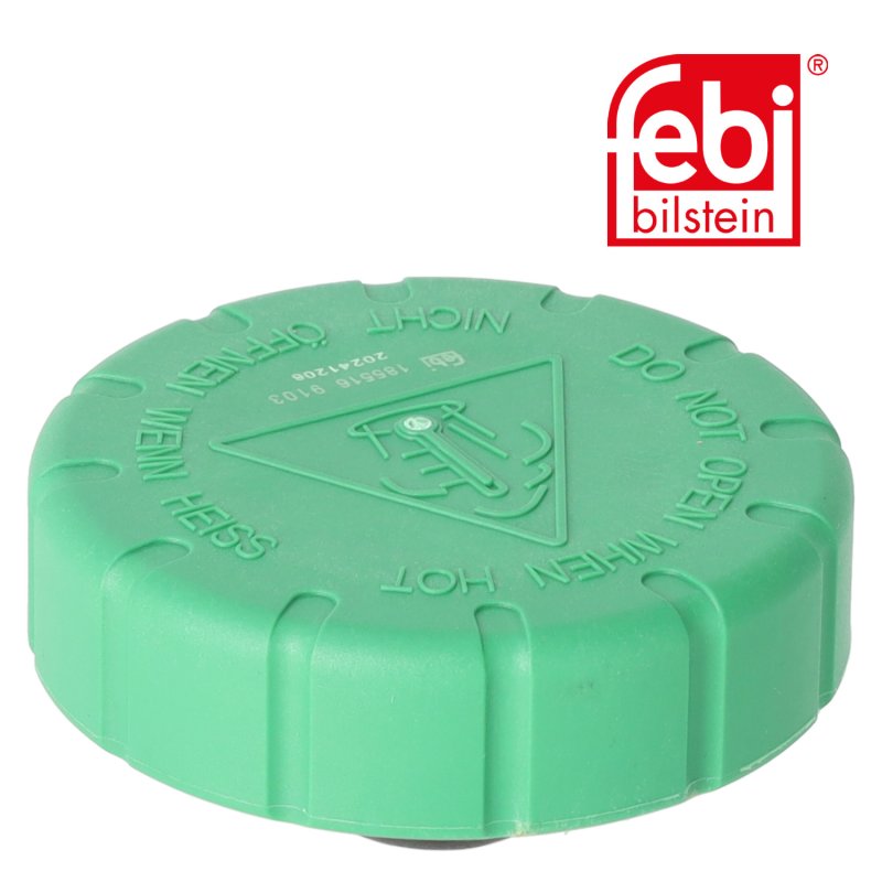 Cap for coolant expansion tank
