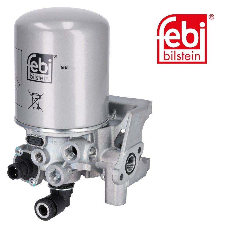 Air Dryer with dry cartridge with oil precipitator