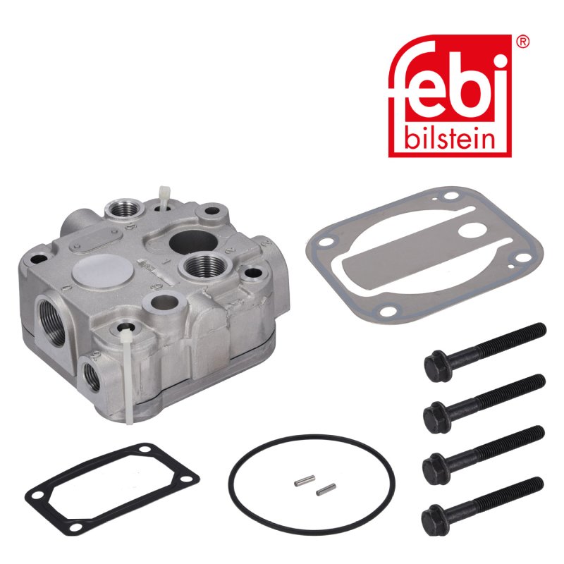 Cylinder Head for air compressor, with valve plate