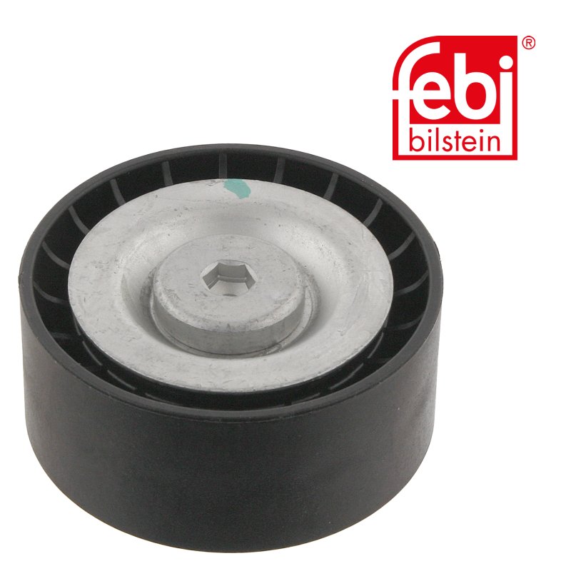 Idler Pulley for auxiliary belt, with bolt