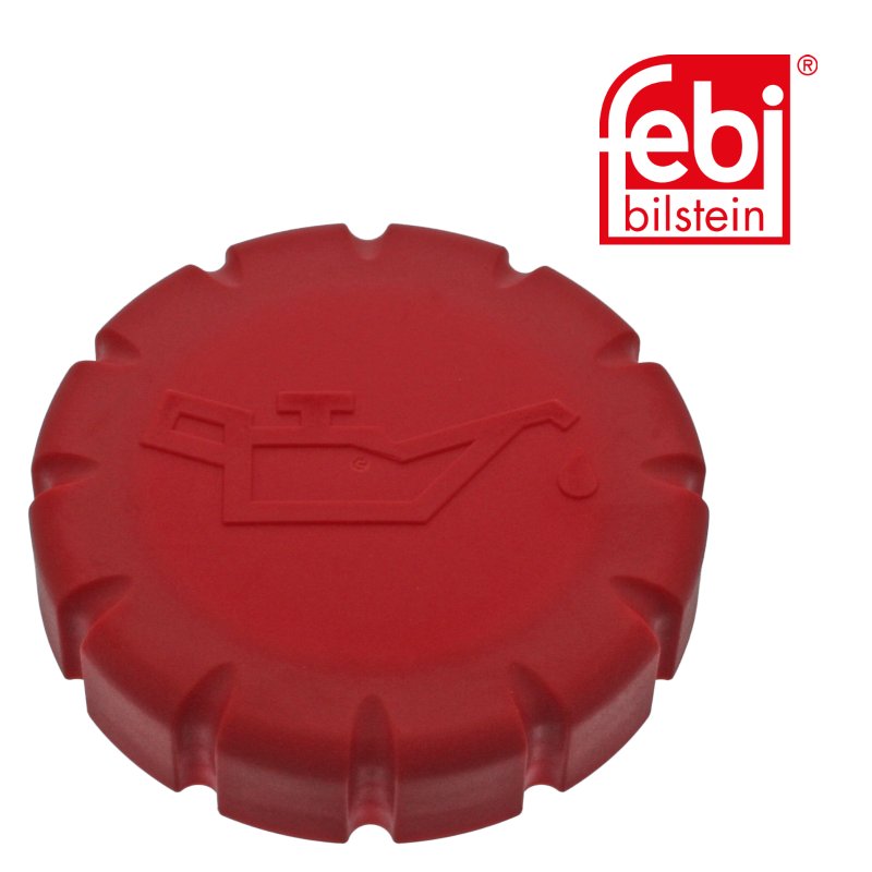 Oil Filler Cap for separated engine oil filler hole in the coolant reservoir bottle