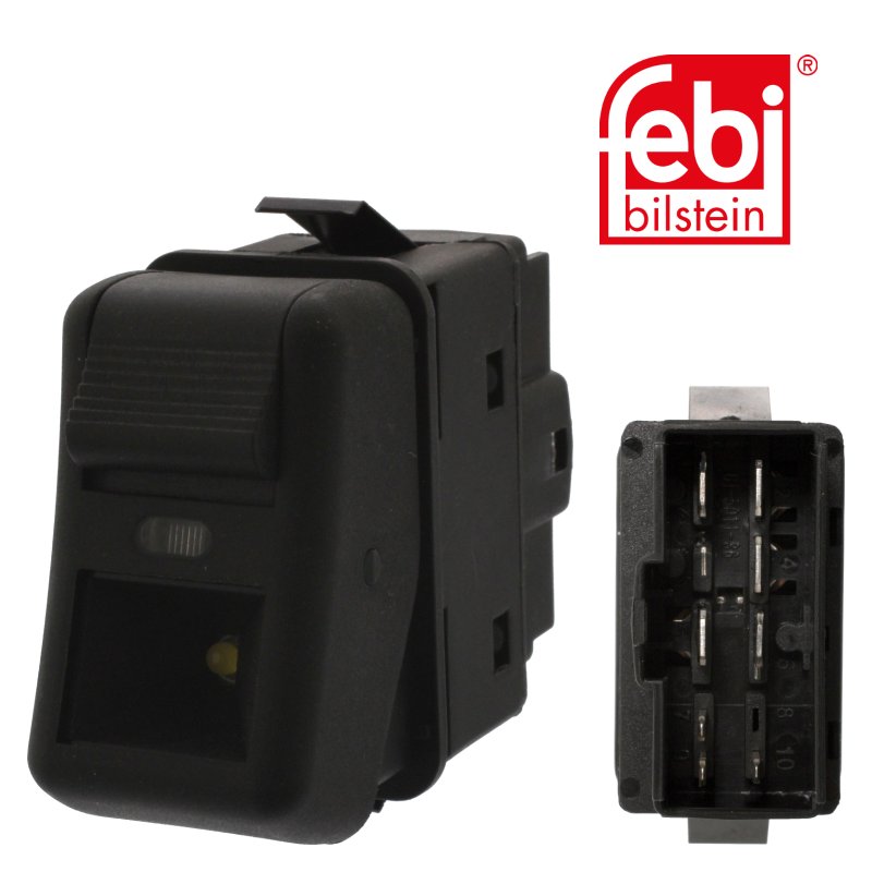 Rocker Switch for interaxle differential lock