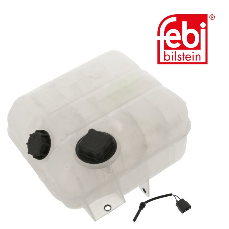 Coolant Expansion Tank with lids and coolant level sensor