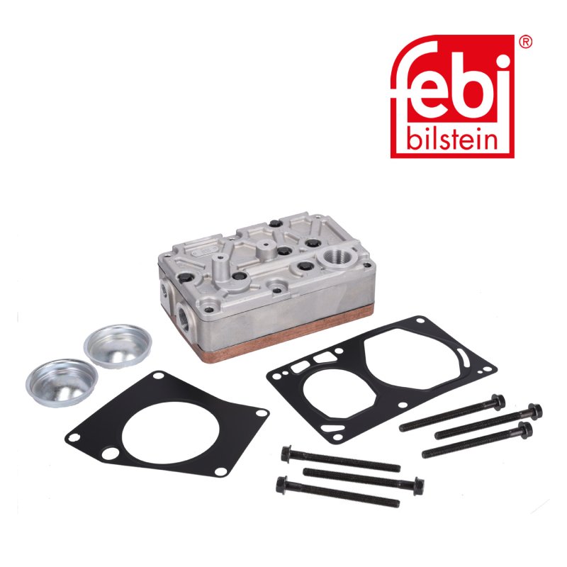 Cylinder Head for air compressor, with valve plate
