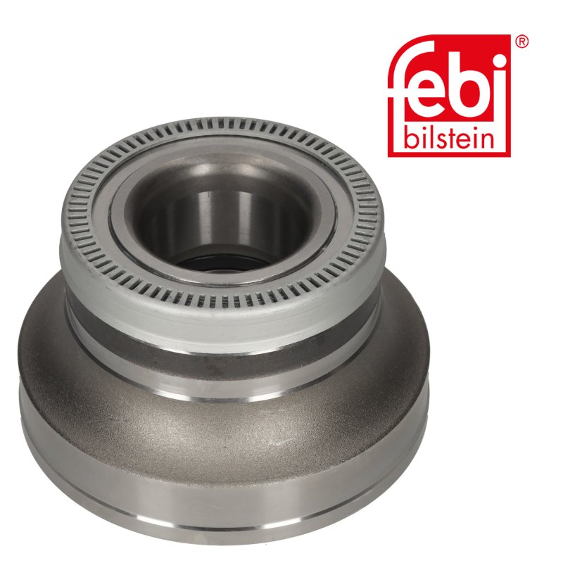 wielnaaf met wiellager en ABS-impulsring
