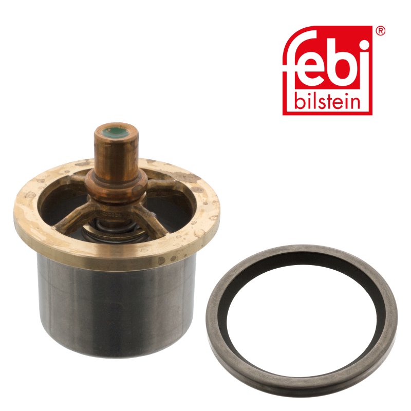 Thermostat with sealing ring