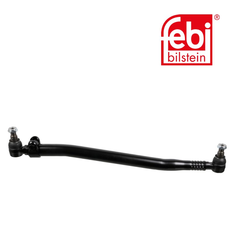 Drag Link with lock nuts, from steering gear to 1st front axle