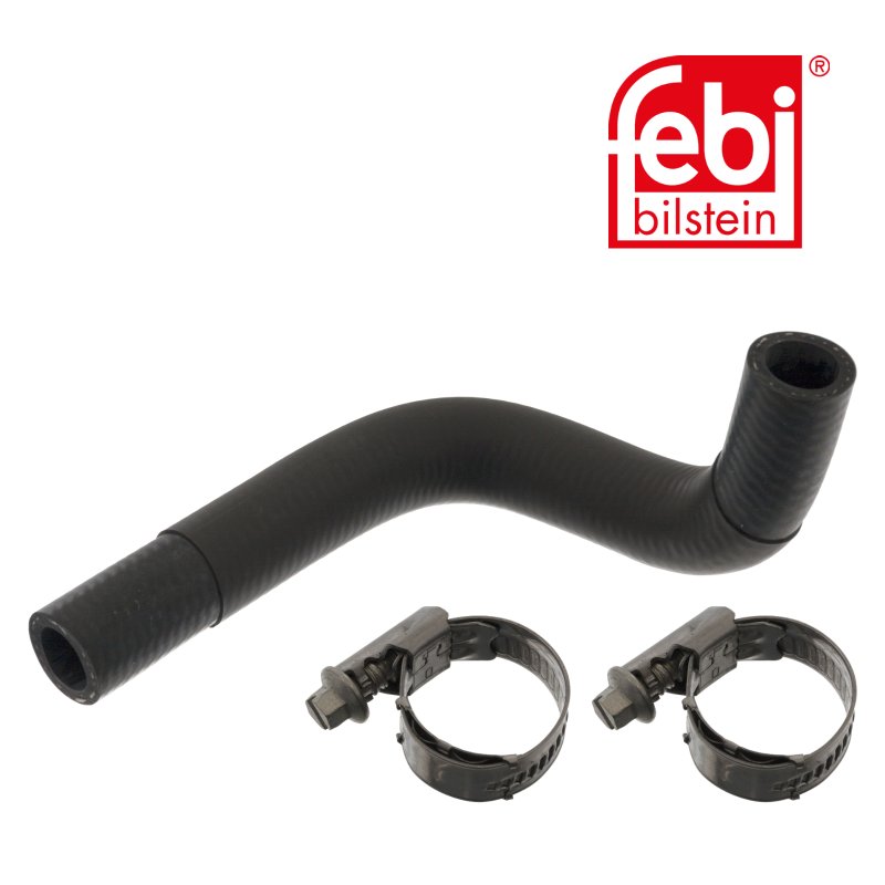 Coolant Hose with hose clamps