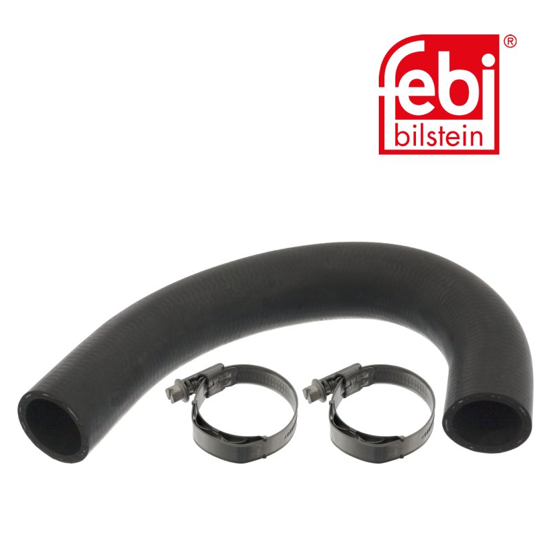 Coolant Hose with hose clamps