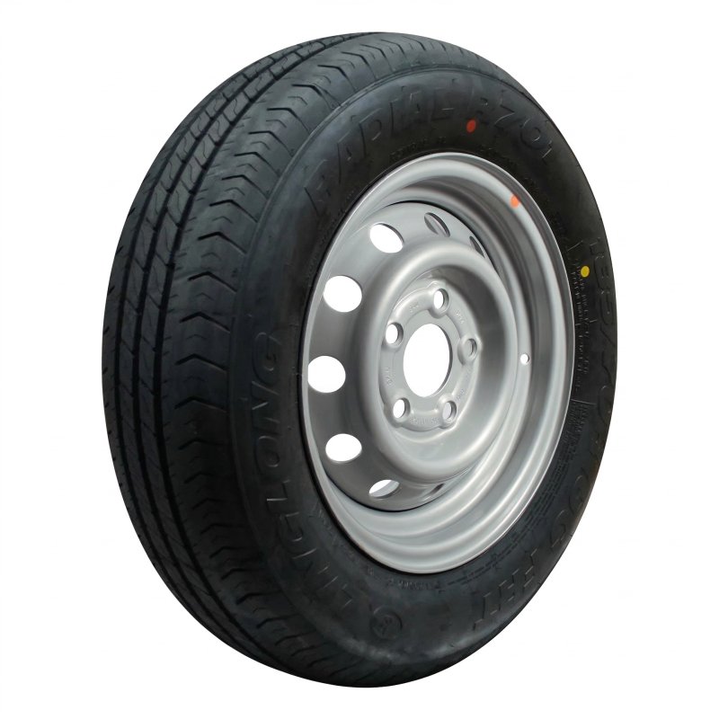 Komplettrad 185/70 R13C 5½Jx13H2 ET30 67/112/5 Stahl R701 M+S Silbergrau
