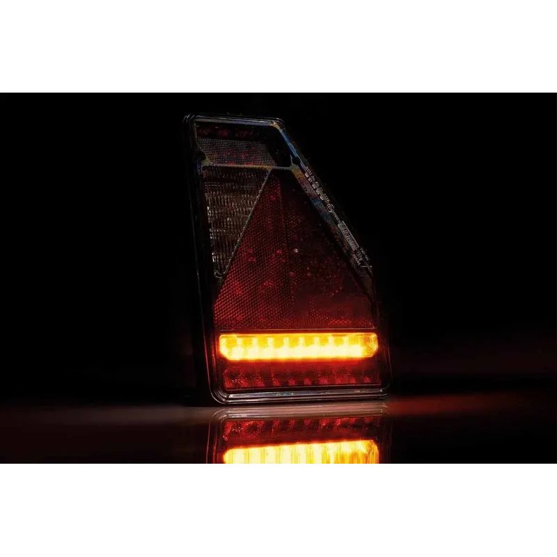 right | LED rear lights triangle | 12V | 6-function | 1m. cable