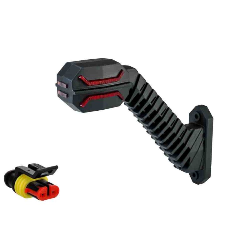 LED breedtelamp links 12-24V 2-PIN superseal